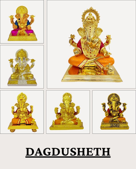 Dagdusheth Ganpati Idol: Complete Size & Price Guide 2026 | Wholesale Options - Shreemurti Creation