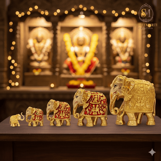 Gajantlaxmi Idol: Meaning, Benefits & How to Choose the Right One for Your Home - Shreemurti Creation