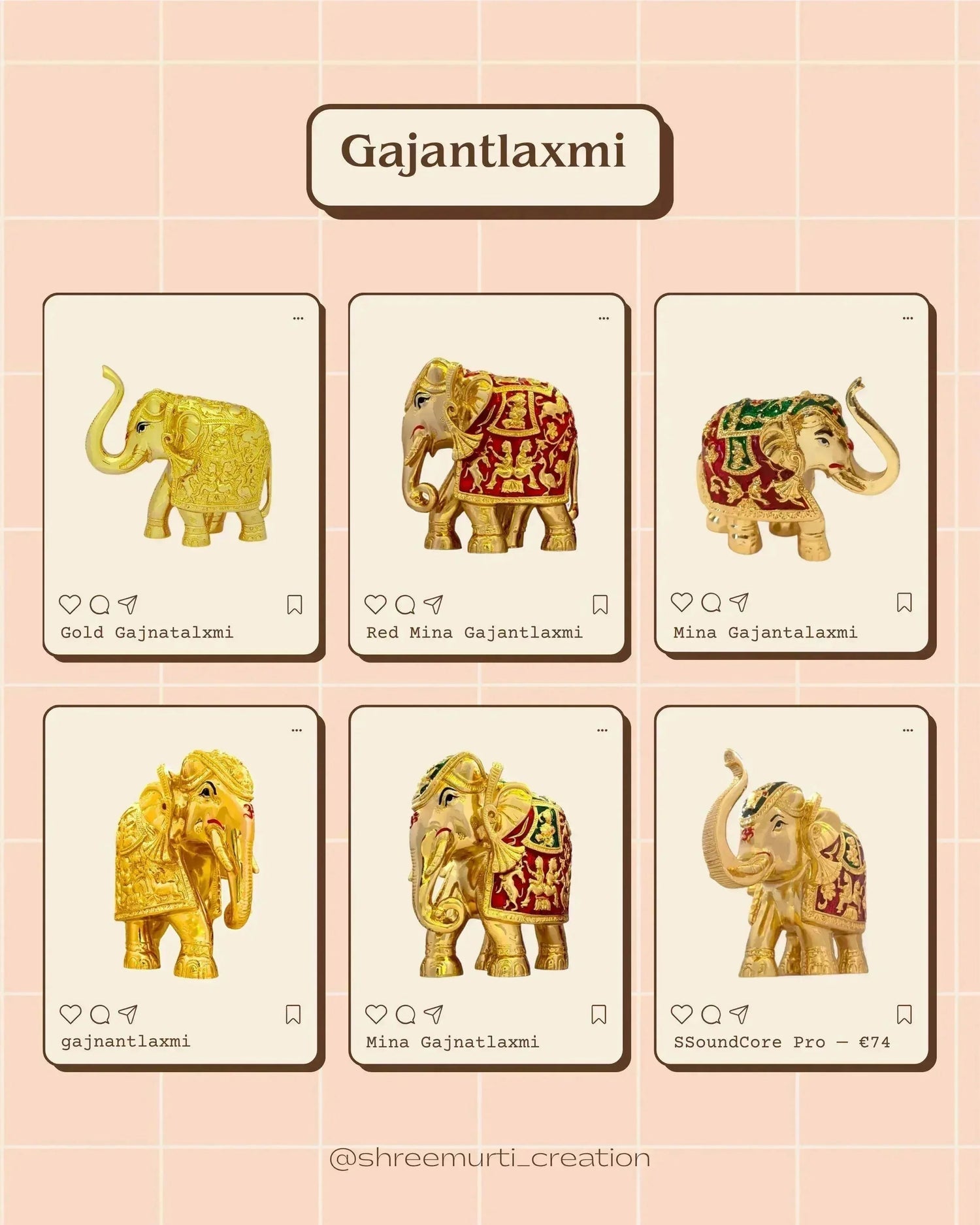 Gajantlaxmi Collection - Shreemurti Creation